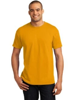 Hanes EcoSmart 50/50 Cotton/Poly T-Shirt 23 Hanes EcoSmart 50/50 Cotton/Poly T-Shirt -Thread Logic Store Hanes EcoSmart 5050 CottonPoly T Shirt 3