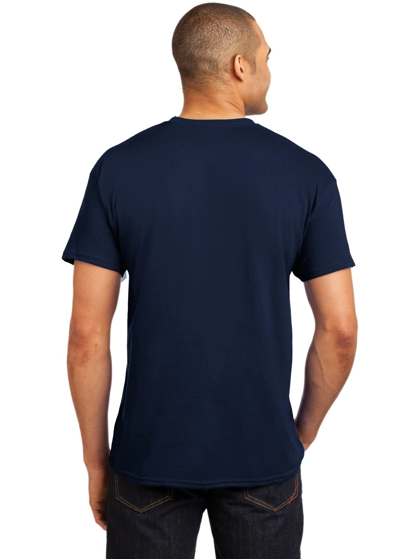 Hanes EcoSmart 50/50 Cotton/Poly T-Shirt 9 Hanes EcoSmart 50/50 Cotton/Poly T-Shirt - Image 9