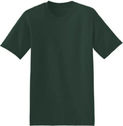Hanes EcoSmart 50/50 Cotton/Poly T-Shirt 37 Hanes EcoSmart 50/50 Cotton/Poly T-Shirt -Thread Logic Store Hanes EcoSmart 5050 CottonPoly T Shirt Deep Forest S 17
