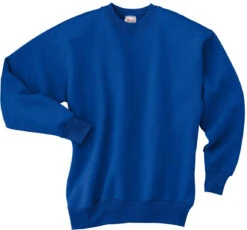 Hanes EcoSmart Crewneck Sweatshirt -Thread Logic Store Hanes EcoSmart Crewneck Sweatshirt Deep Royal S 17