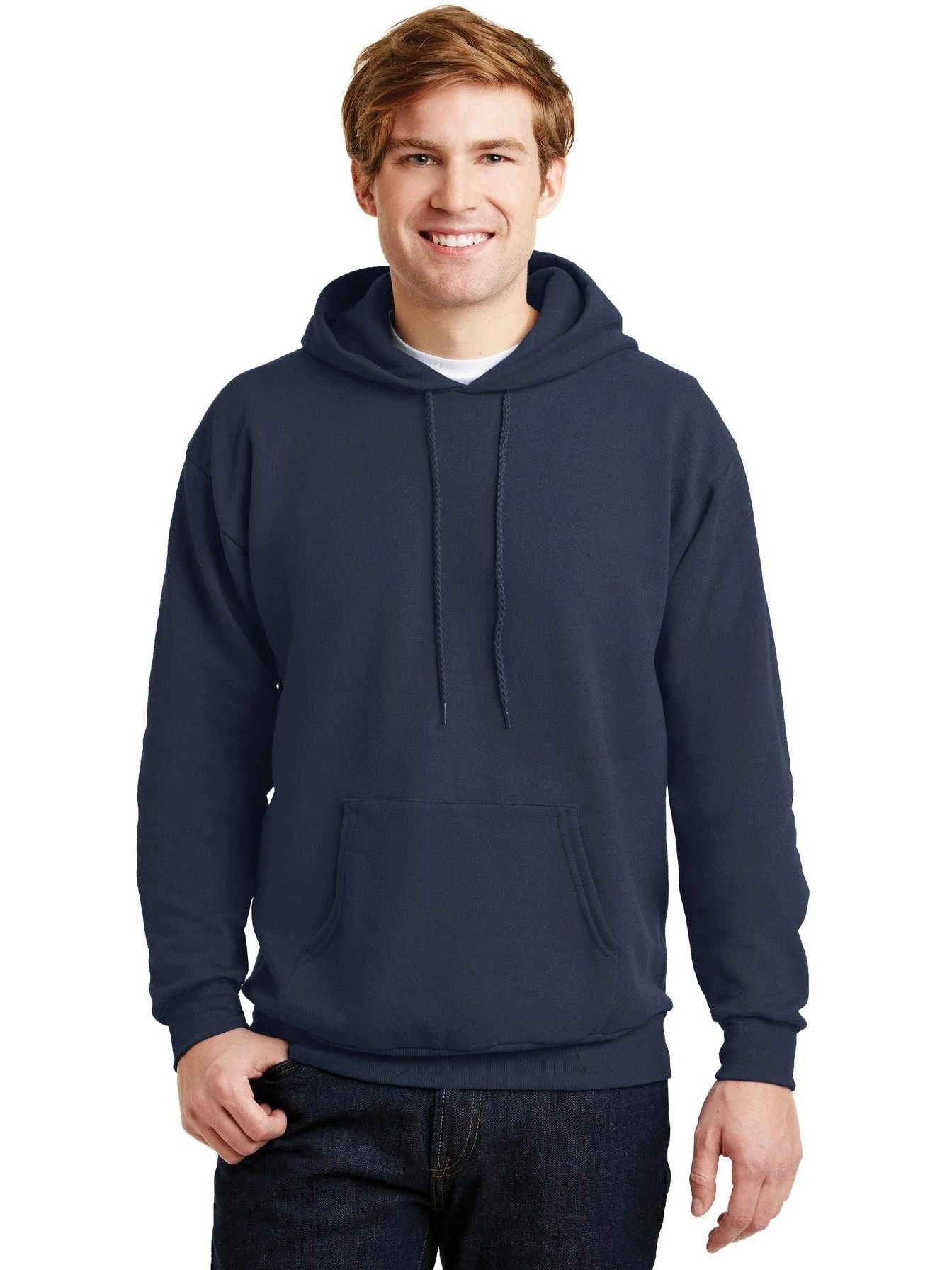 Hanes EcoSmart Pullover Hooded Sweatshirt 16 Hanes EcoSmart Pullover Hooded Sweatshirt - Image 16