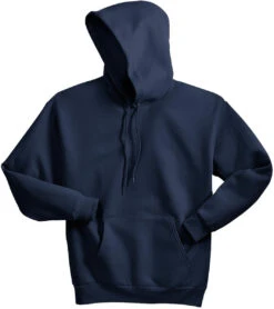 Hanes EcoSmart Pullover Hooded Sweatshirt 33 Hanes EcoSmart Pullover Hooded Sweatshirt -Thread Logic Store Hanes EcoSmart Pullover Hooded Sweatshirt Navy S 13