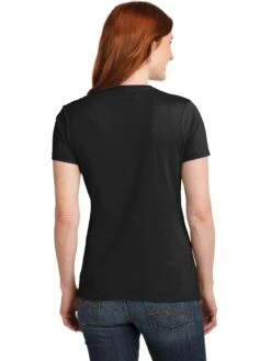 Hanes Ladies Nano-T Cotton V-Neck T-Shirt -Thread Logic Store Hanes Ladies Nano T Cotton V Neck T Shirt 4