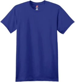 Hanes Nano-T Cotton T-Shirt 37 Hanes Nano-T Cotton T-Shirt -Thread Logic Store Hanes Nano T Cotton T Shirt Deep Royal S 17