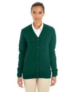 OUTLET-Harriton Ladies Pilbloc V-Neck Button Cardigan Sweater -Thread Logic Store Harriton Ladies Pilbloc V Neck Button Cardigan Sweater Hunter XS 13 1c58fdce ea13 4d2f 8e8f 728babc064af