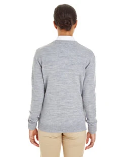 OUTLET-Harriton Ladies Pilbloc V-Neck Sweater -Thread Logic Store Harriton Ladies Pilbloc V Neck Sweater 8