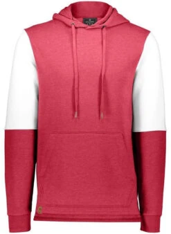 Holloway Ivy League Team Hoodie -Thread Logic Store Holloway Ivy League Team Hoodie Scarlet HeatherWhite 2XL 16