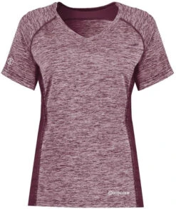 Holloway Ladies Electrify Coolcore Tee -Thread Logic Store Holloway Ladies Electrify Coolcore Tee Maroon Heather 2XL 16