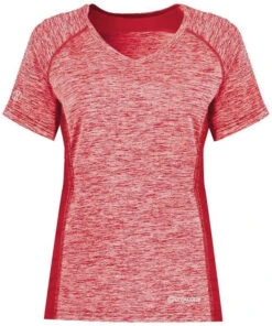 Holloway Ladies Electrify Coolcore Tee -Thread Logic Store Holloway Ladies Electrify Coolcore Tee Scarlet Heather 2XL 19