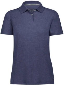 Holloway Ladies Repreve Eco Polo -Thread Logic Store Holloway Ladies Repreve Eco Polo Navy Heather 2XL 19