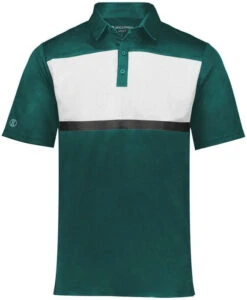 Holloway Prism Bold Polo -Thread Logic Store Holloway Prism Bold Polo Dark GreenWhite 2XL 19
