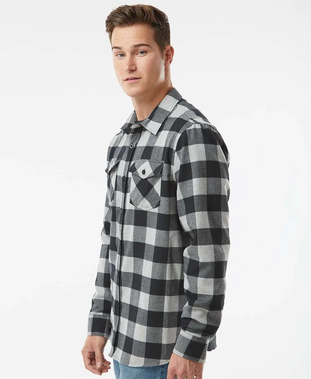 Independent Trading Co. Flannel Shirt 12 Independent Trading Co. Flannel Shirt - Image 12
