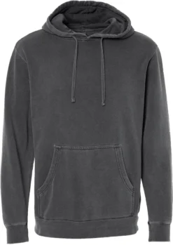 OUTLET-Independent Trading Co. Heavyweight Pigment-Dyed Hooded Sweatshirt -Thread Logic Store Independent Trading Co Heavyweight Pigment Dyed Hooded Sweatshirt Pigment Black S 7
