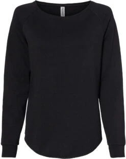 OUTLET-Independent Trading Co. Ladies California Wave Wash Crewneck Sweatshirt -Thread Logic Store Independent Trading Co Ladies California Wave Wash Crewneck Sweatshirt Black XS 7