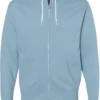 OUTLET-Independent Trading Co. Lightweight Full-Zip Hooded Sweatshirt