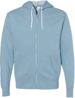 OUTLET-Independent Trading Co. Lightweight Full-Zip Hooded Sweatshirt