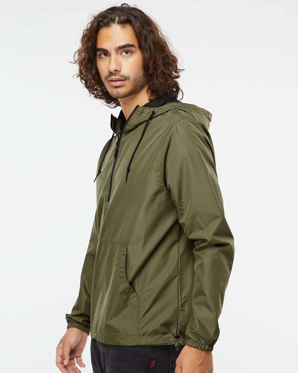 Independent Trading Co. Lightweight Windbreaker Pullover Jacket 18 Independent Trading Co. Lightweight Windbreaker Pullover Jacket - Image 18