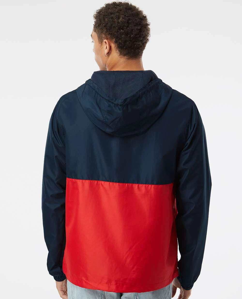 Independent Trading Co. Lightweight Windbreaker Pullover Jacket 7 Independent Trading Co. Lightweight Windbreaker Pullover Jacket - Image 7