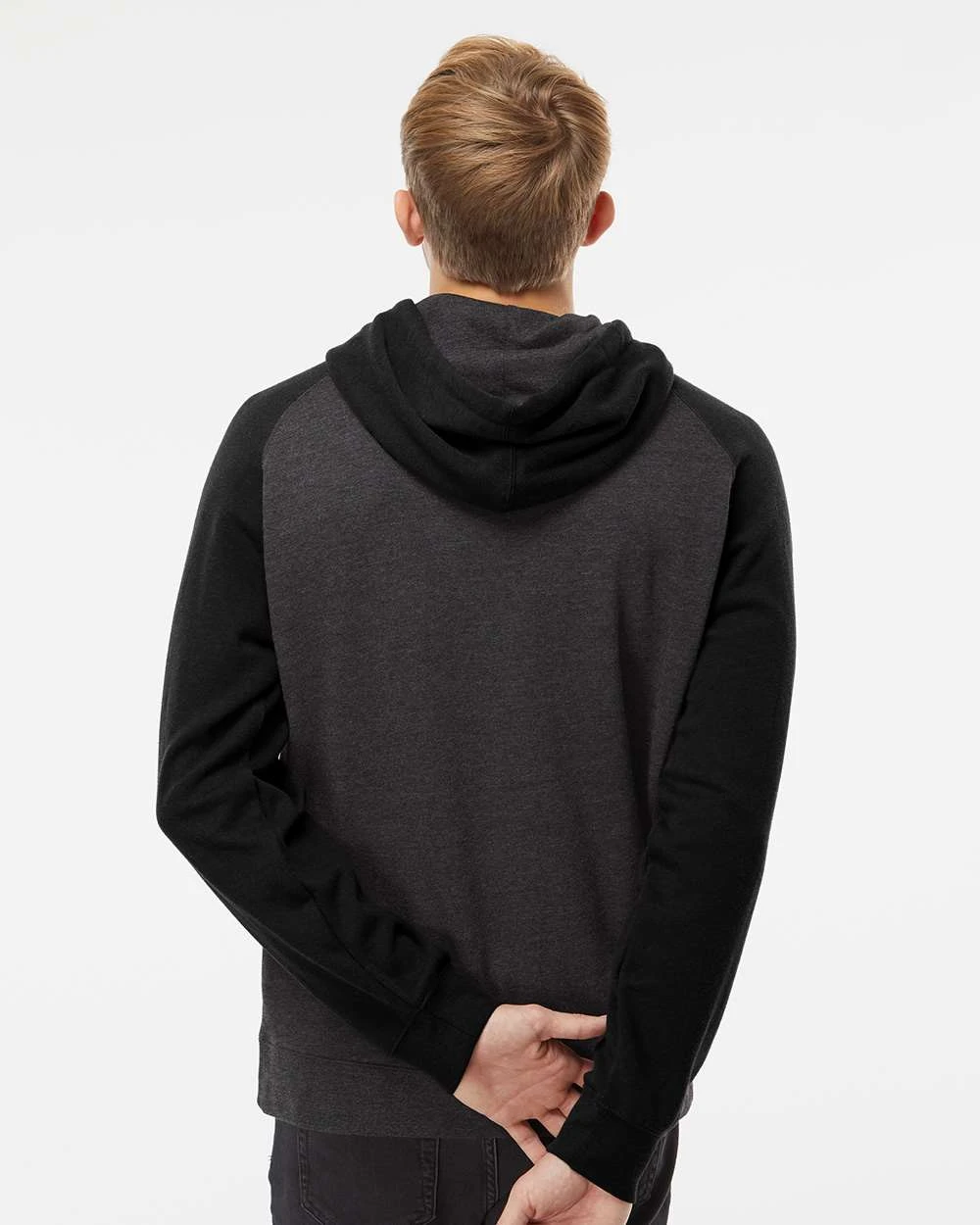 Independent Trading Co. Raglan Hooded Sweatshirt 13 Independent Trading Co. Raglan Hooded Sweatshirt - Image 13