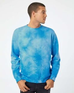 Independent Trading Co. Unisex Midweight Tie-Dyed Sweatshirt -Thread Logic Store Independent Trading Co Unisex Midweight Tie Dyed Sweatshirt 4