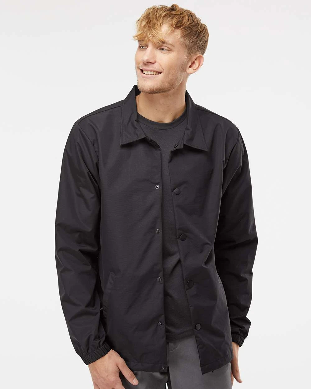 Independent Trading Co. Water-Resistant Windbreaker Coach’s Jacket 17 Independent Trading Co. Water-Resistant Windbreaker Coach’s Jacket - Image 17