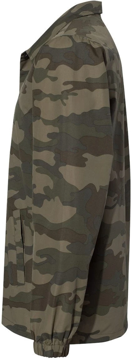 Independent Trading Co. Water-Resistant Windbreaker Coach’s Jacket 4 Independent Trading Co. Water-Resistant Windbreaker Coach’s Jacket - Image 4