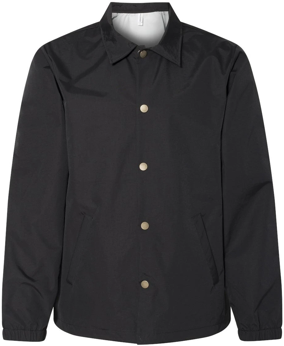Independent Trading Co. Water-Resistant Windbreaker Coach’s Jacket 8 Independent Trading Co. Water-Resistant Windbreaker Coach’s Jacket - Image 8