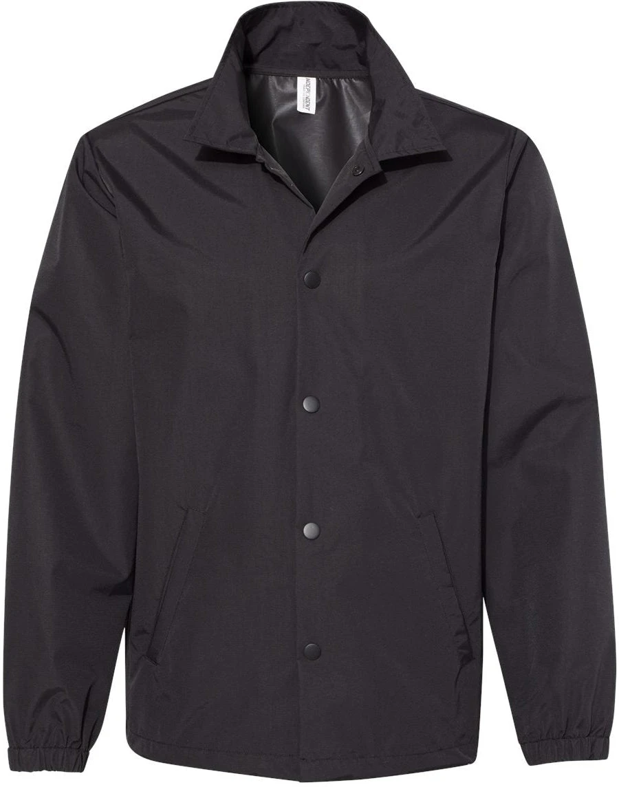 Independent Trading Co. Water-Resistant Windbreaker Coach’s Jacket 14 Independent Trading Co. Water-Resistant Windbreaker Coach’s Jacket - Image 14