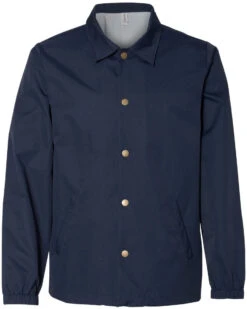 Independent Trading Co. Water-Resistant Windbreaker Coach’s Jacket 39 Independent Trading Co. Water-Resistant Windbreaker Coach’s Jacket -Thread Logic Store Independent Trading Co Water Resistant Windbreaker Coachs Jacket Classic Navy S 19