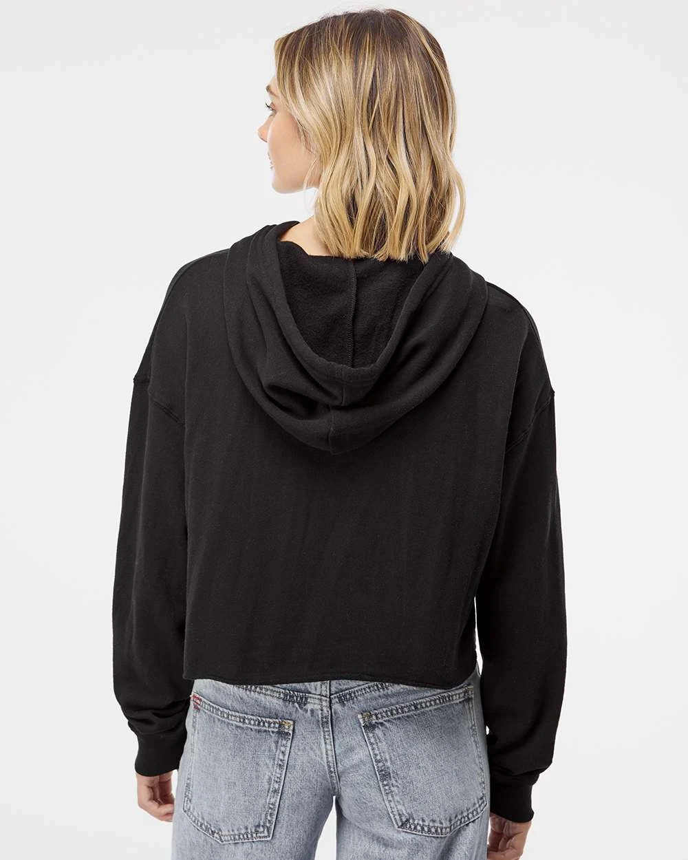 OUTLET-Independent Trading Co. Women’s Lightweight Cropped Hooded Sweatshirt 8 OUTLET-Independent Trading Co. Women’s Lightweight Cropped Hooded Sweatshirt - Image 8