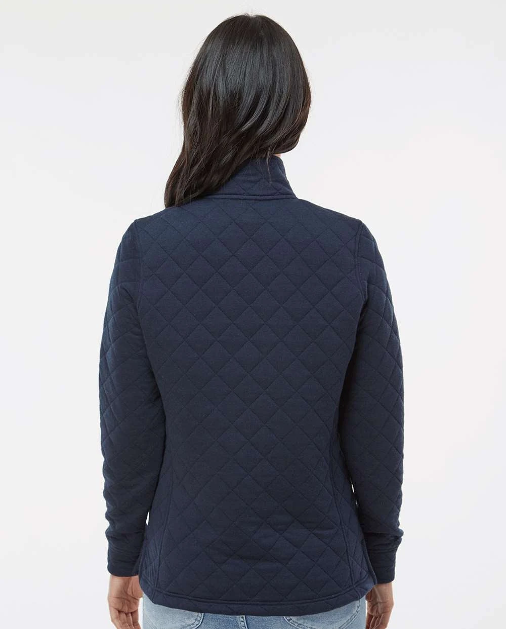 J America Ladies Quilted Snap Pullover 13 J America Ladies Quilted Snap Pullover - Image 13