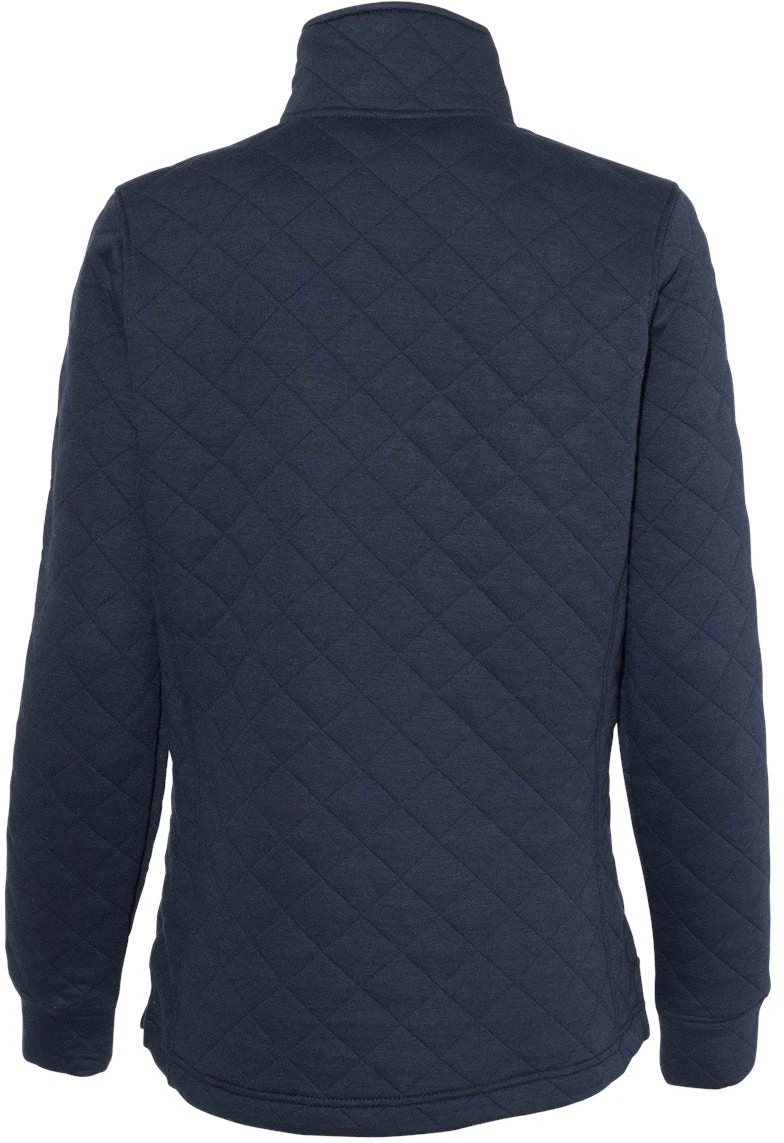 J America Ladies Quilted Snap Pullover 9 J America Ladies Quilted Snap Pullover - Image 9