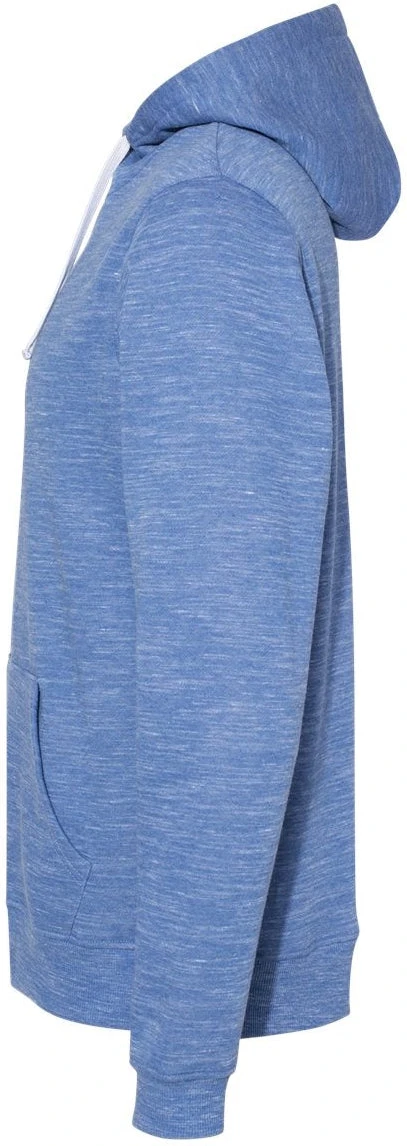 J America Mélange Fleece Hooded Sweatshirt 7 J America Mélange Fleece Hooded Sweatshirt - Image 7