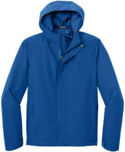 Port Authority C-FREE Rain Jacket -Thread Logic Store J714 trueroyal flat front