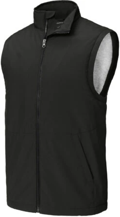 Sport-Tek Insulated Vest -Thread Logic Store JST57 black form front