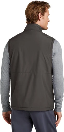 Sport-Tek Insulated Vest -Thread Logic Store JST57 graphite model back