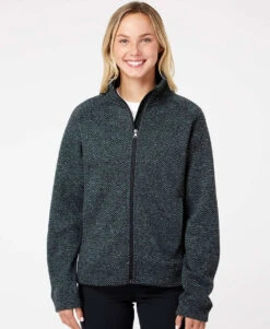 J. America Ladies Traverse Full-Zip Sweatshirt -Thread Logic Store J America Ladies Traverse Full Zip Sweatshirt 4