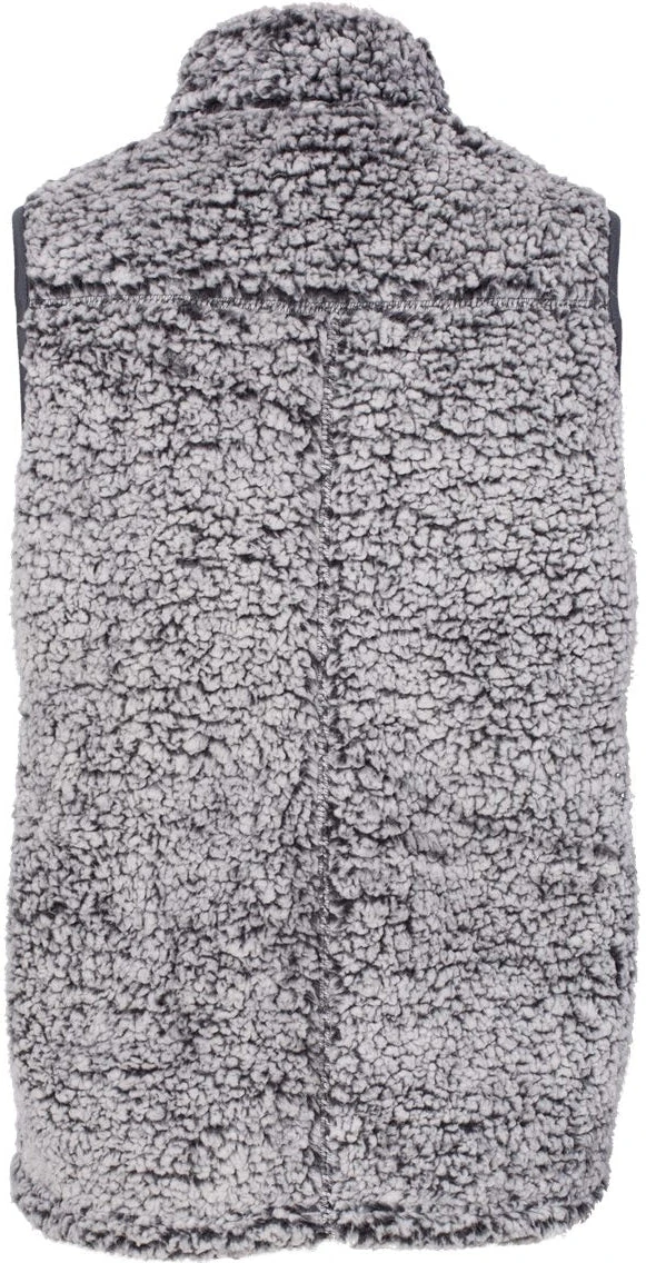 J. America Women’s Epic Sherpa Full-Zip Vest 3 J. America Women’s Epic Sherpa Full-Zip Vest - Image 3