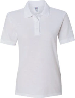 Jerzees Ladies Easy Care Polo 33 Jerzees Ladies Easy Care Polo -Thread Logic Store Jerzees Ladies Easy Care Polo White S 16