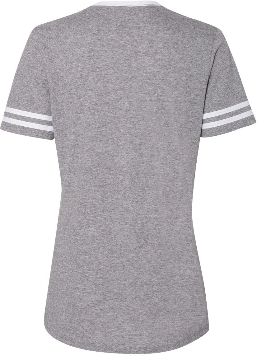 Jerzees Ladies Varsity Triblend V-Neck T-Shirt 15 Jerzees Ladies Varsity Triblend V-Neck T-Shirt - Image 15