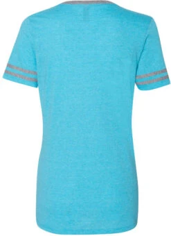 Jerzees Ladies Varsity Triblend V-Neck T-Shirt 24 Jerzees Ladies Varsity Triblend V-Neck T-Shirt -Thread Logic Store Jerzees Ladies Varsity Triblend V Neck T Shirt 5