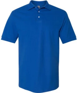 Jerzees Ringspun Cotton Piqué Polo Shirt -Thread Logic Store Jerzees Ringspun Cotton Pique Polo Shirt Royal S 13