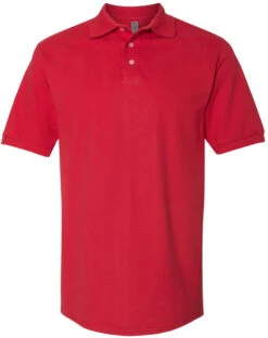 Jerzees Ringspun Cotton Piqué Polo Shirt -Thread Logic Store Jerzees Ringspun Cotton Pique Polo Shirt True Red S 19