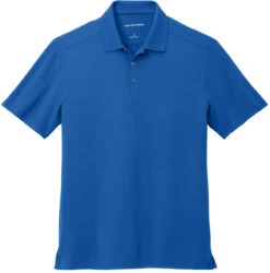 Port Authority City Stretch Flat Knit Polo 26 Port Authority City Stretch Flat Knit Polo -Thread Logic Store K683 TRUEBLUE Flat Front