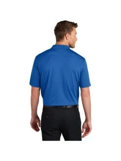 Port Authority City Stretch Flat Knit Polo 29 Port Authority City Stretch Flat Knit Polo -Thread Logic Store K683 TRUEBLUE Model Back