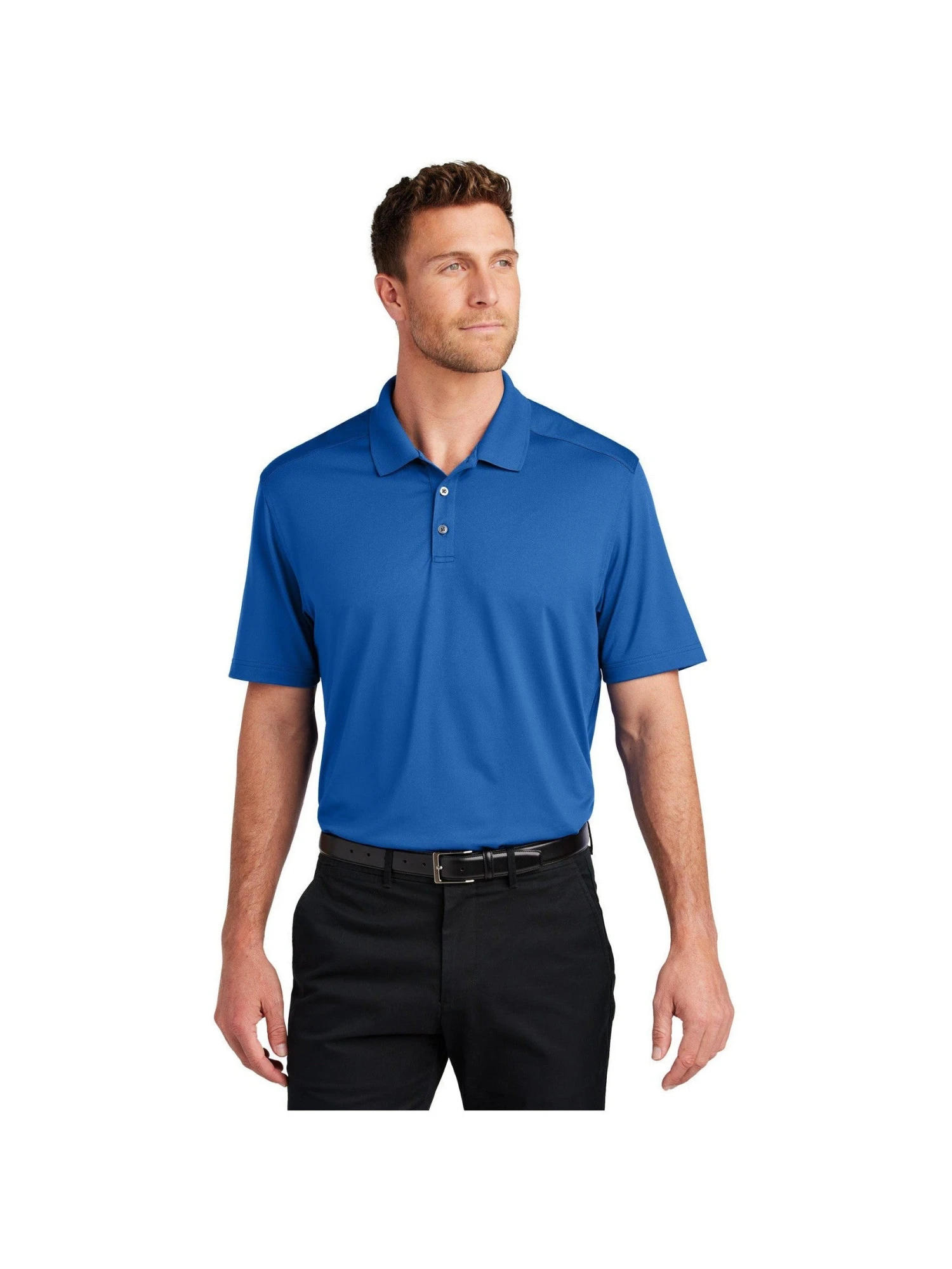 Port Authority City Stretch Flat Knit Polo 9 Port Authority City Stretch Flat Knit Polo - Image 9