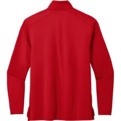 Port Authority C-FREE Double Knit 1/4-Zip 39 Port Authority C-FREE Double Knit 1/4-Zip -Thread Logic Store K880 RICHRED Flat Back