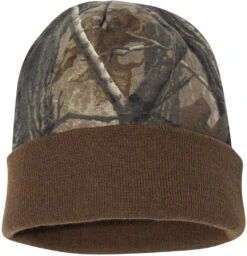 Kati 12" Camo Knit Beanie -Thread Logic Store Kati 12 Camo Knit Beanie Realtree APBrown 1 Size 9