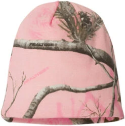 Kati 8" Camo Knit Beanie -Thread Logic Store Kati 8 Camo Knit Beanie Pink Realtree AP 1 Size 5