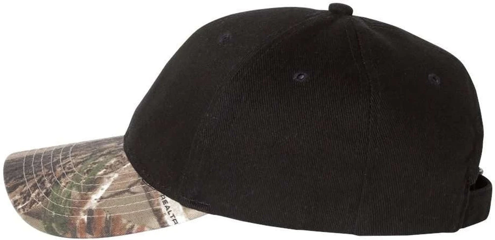 Kati Solid Crown With Camo Visor Cap 4 Kati Solid Crown With Camo Visor Cap - Image 4